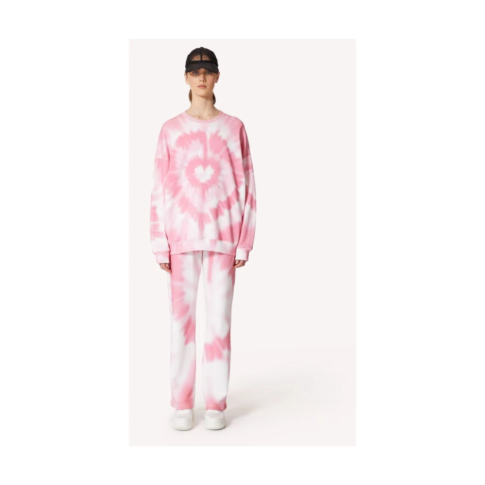 RED Valentino Stijlvolle Sweater in Rood Pink Dames
