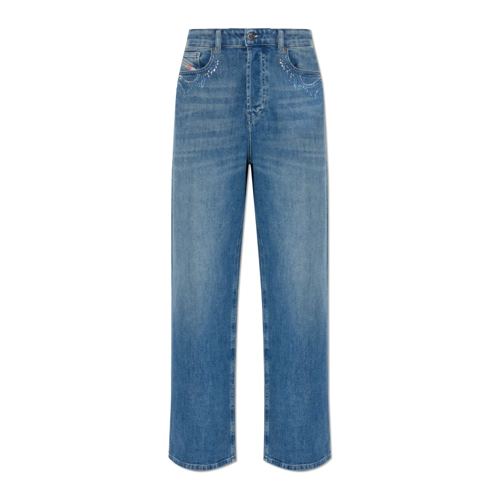 Diesel Kvinno Blå Jeans Dam, W26 L32, Bomull, 1996 D-Sire-S6 Jeans