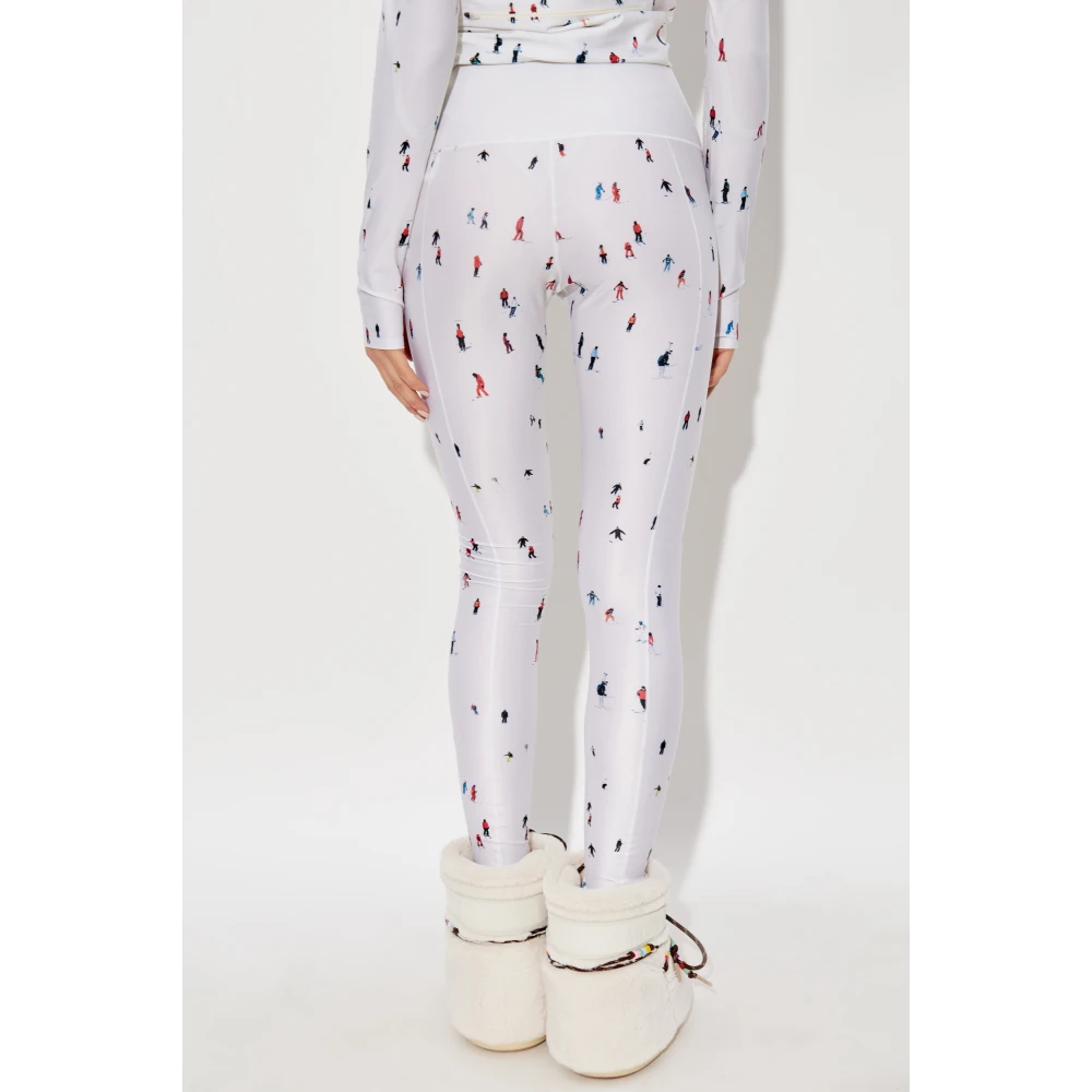 Perfect Moment Gedrukte leggings White Dames