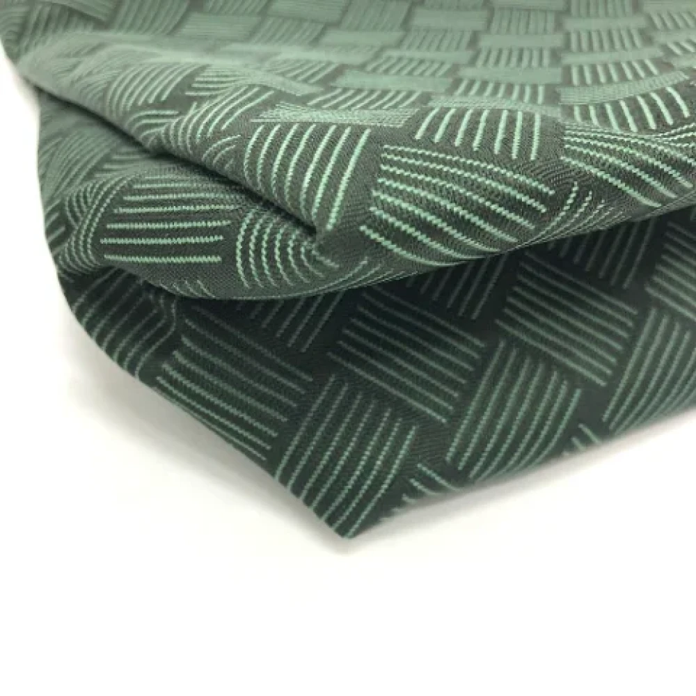 Bottega Veneta Vintage Pre-owned Fabric clutches Green Dames