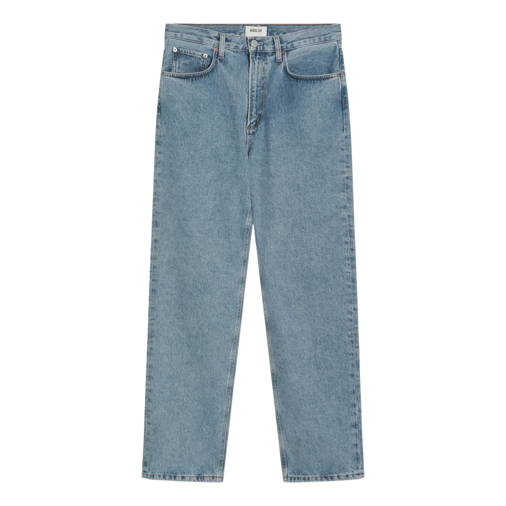 Agolde Regular Fit Denim Jeans Blue Heren