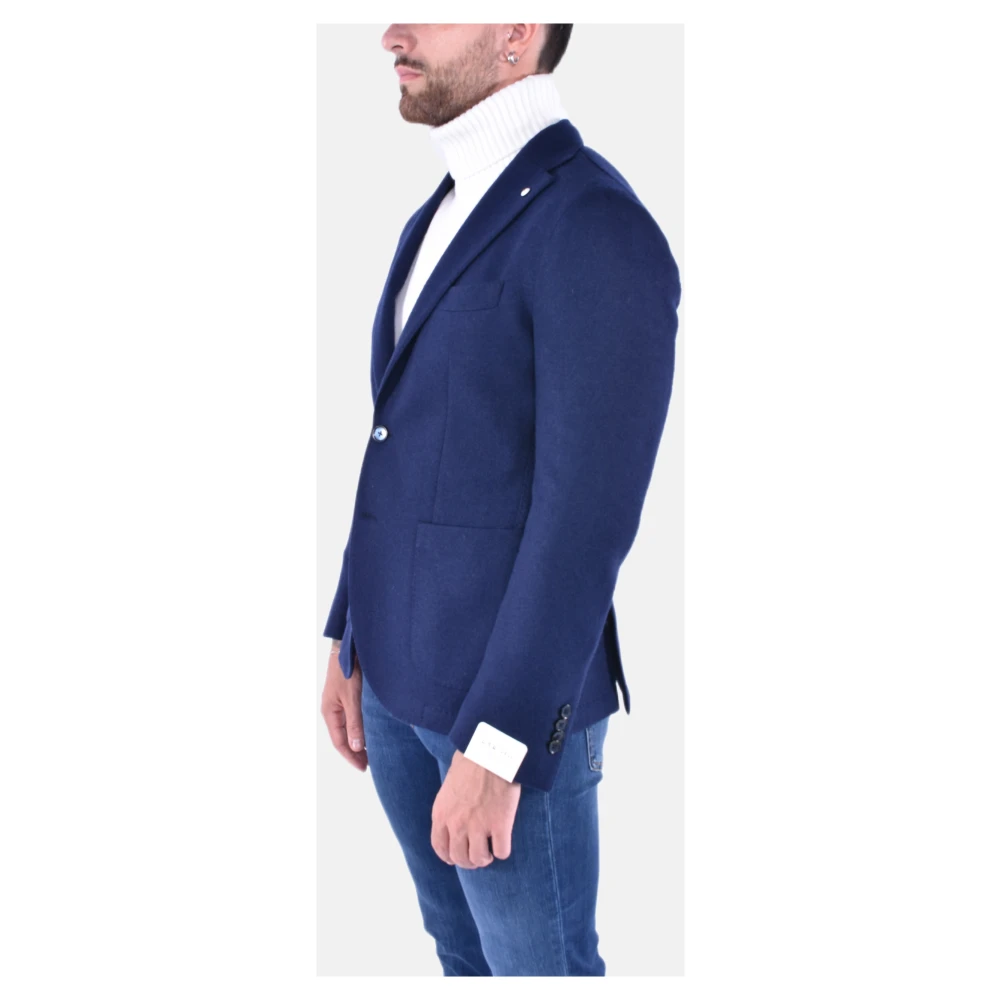 L.b.m. 1911 Blauw Maatwerk Jas Blue Heren