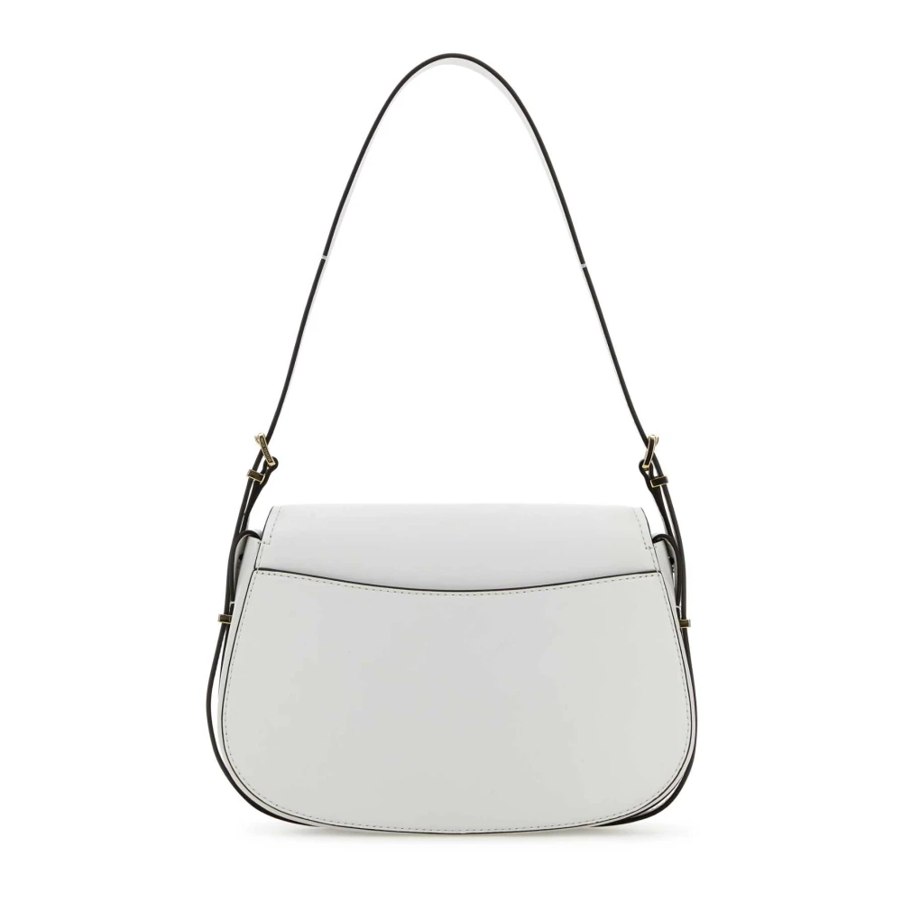 Michael Kors Witte leren schoudertas White Dames