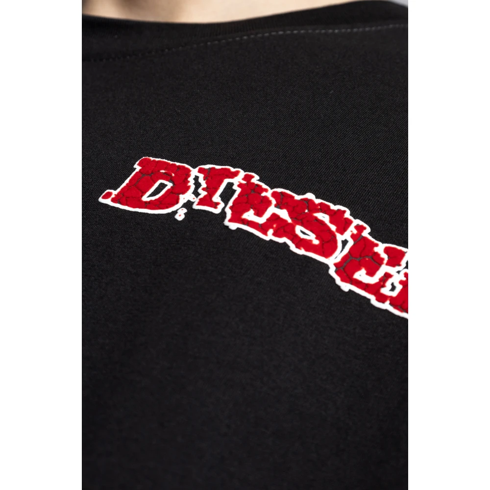 Diesel T-shirt T-Boxt-R20 Black Heren