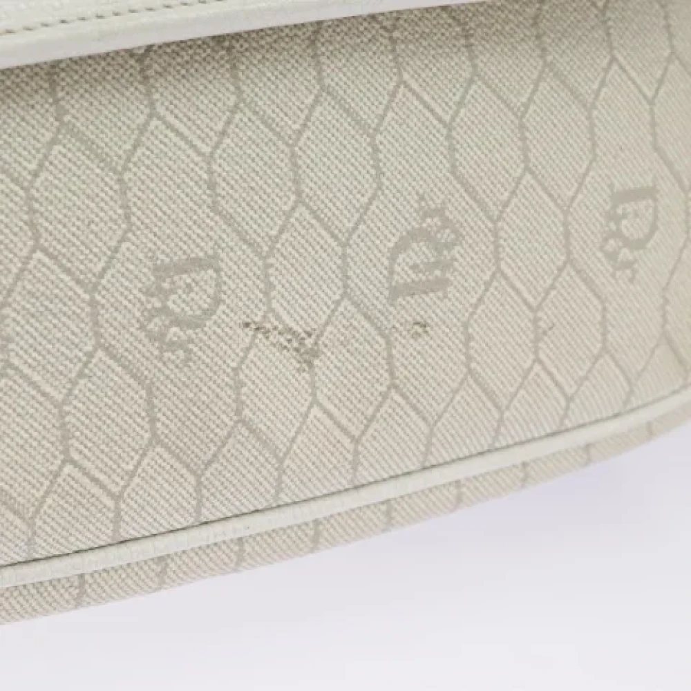 Dior Vintage Pre-owned Canvas dior-bags Beige Dames