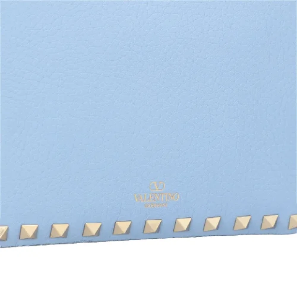 Valentino Leather shoulder-bags Blue Dames