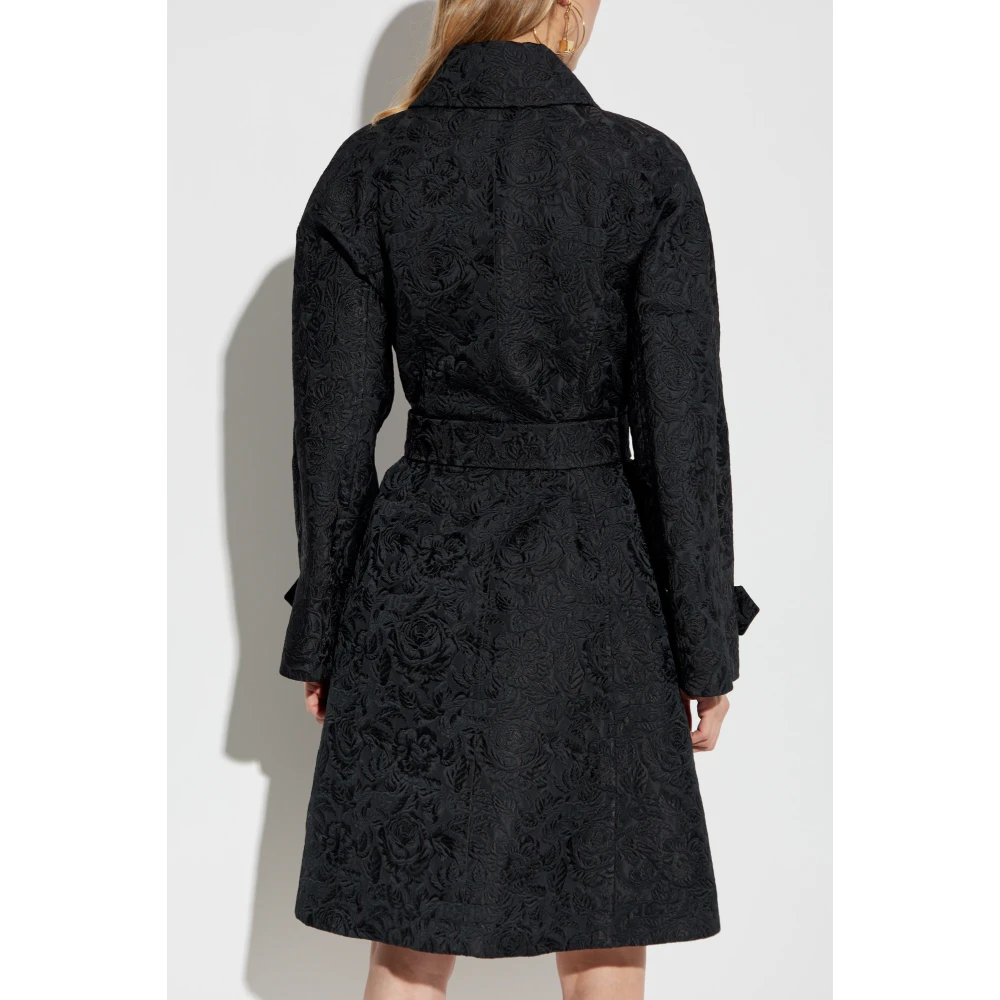 Dolce & Gabbana Jas met bloemenpatroon Black Dames
