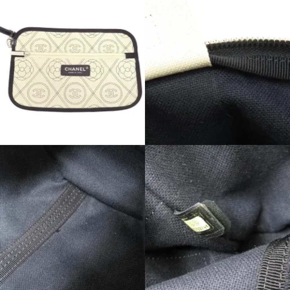 Chanel Vintage Pre-owned Leather travel-bags Black Dames