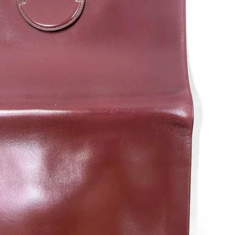 Hermès Vintage Pre-owned Fabric clutches Brown Dames