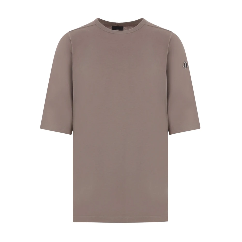 Moncler Casual Katoenen T-shirt Gray Heren