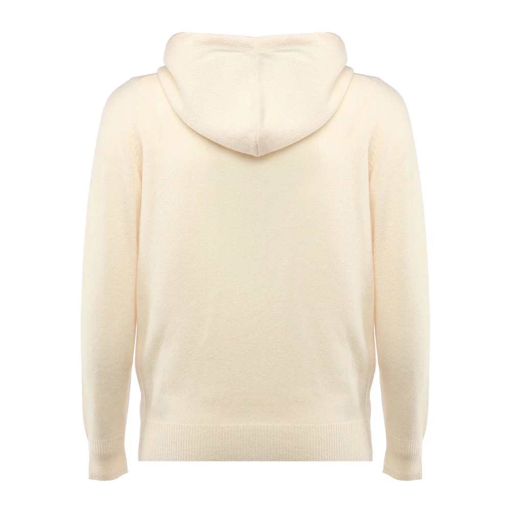 MC2 Saint Barth Katoenen sweatshirt met ritssluiting en trekkoord Yellow Heren