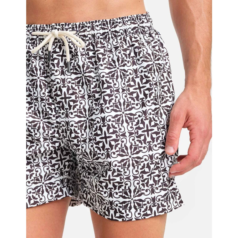 Peninsula Mediterrane Stijl Zwembroek Multicolor Heren