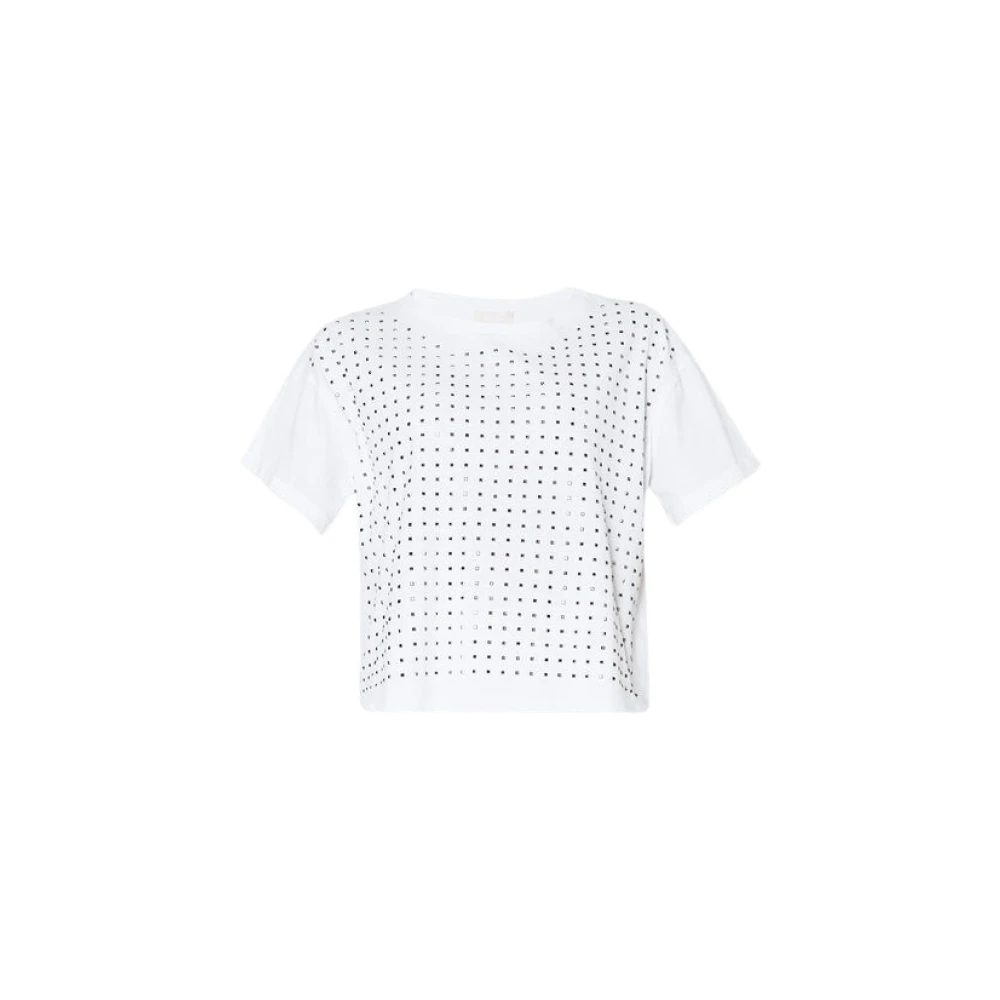 Liu Jo Witte T-shirts en Polos White Dames