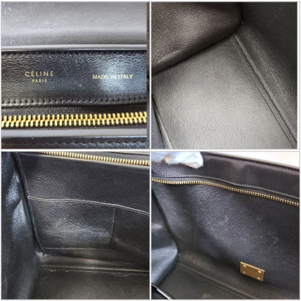 Celine Vintage Pre-owned Fabric celine-bags Beige Dames