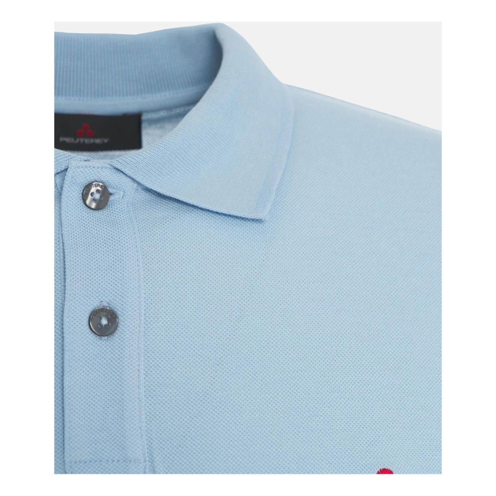 Peuterey Zeno 02 Polo Shirt Blue Heren