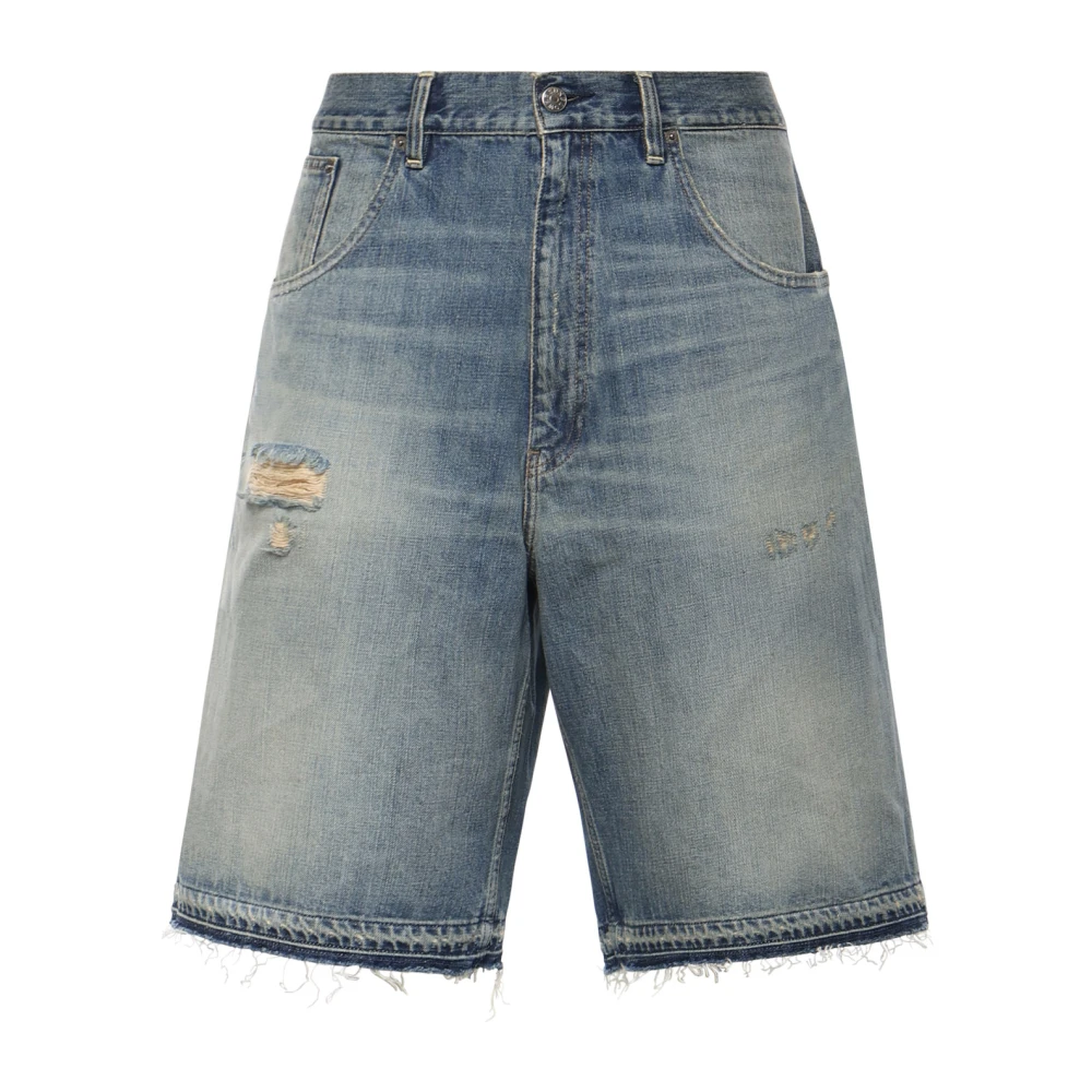 Sunflower Herr Blå Shorts W32, Denim, Denimshorts