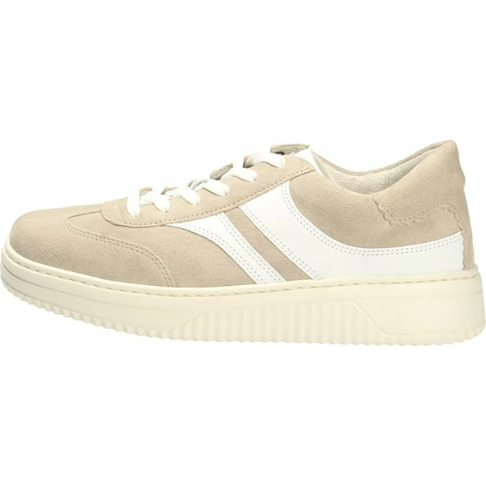 Gabor Modern Sneaker Dames Schoenen Beige