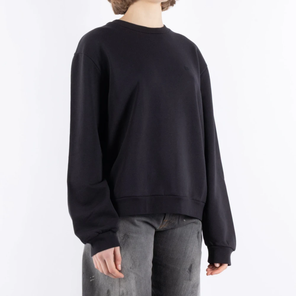 Acne Studios Zwart Katoenen Jumpsuit Black Dames