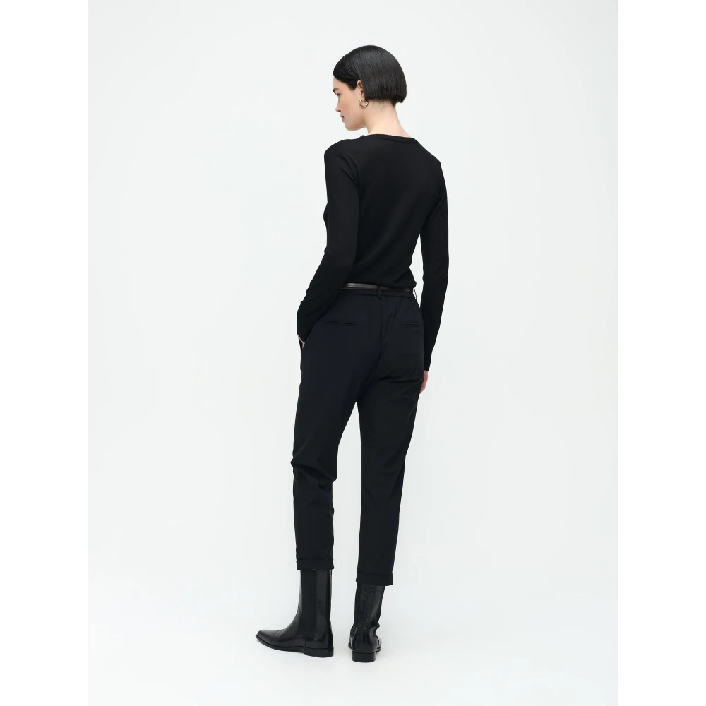Jane Lushka Katherine Pu Pullover Black Dames