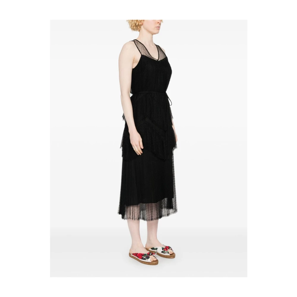 Twinset Zwart Jurk Set Black Dames