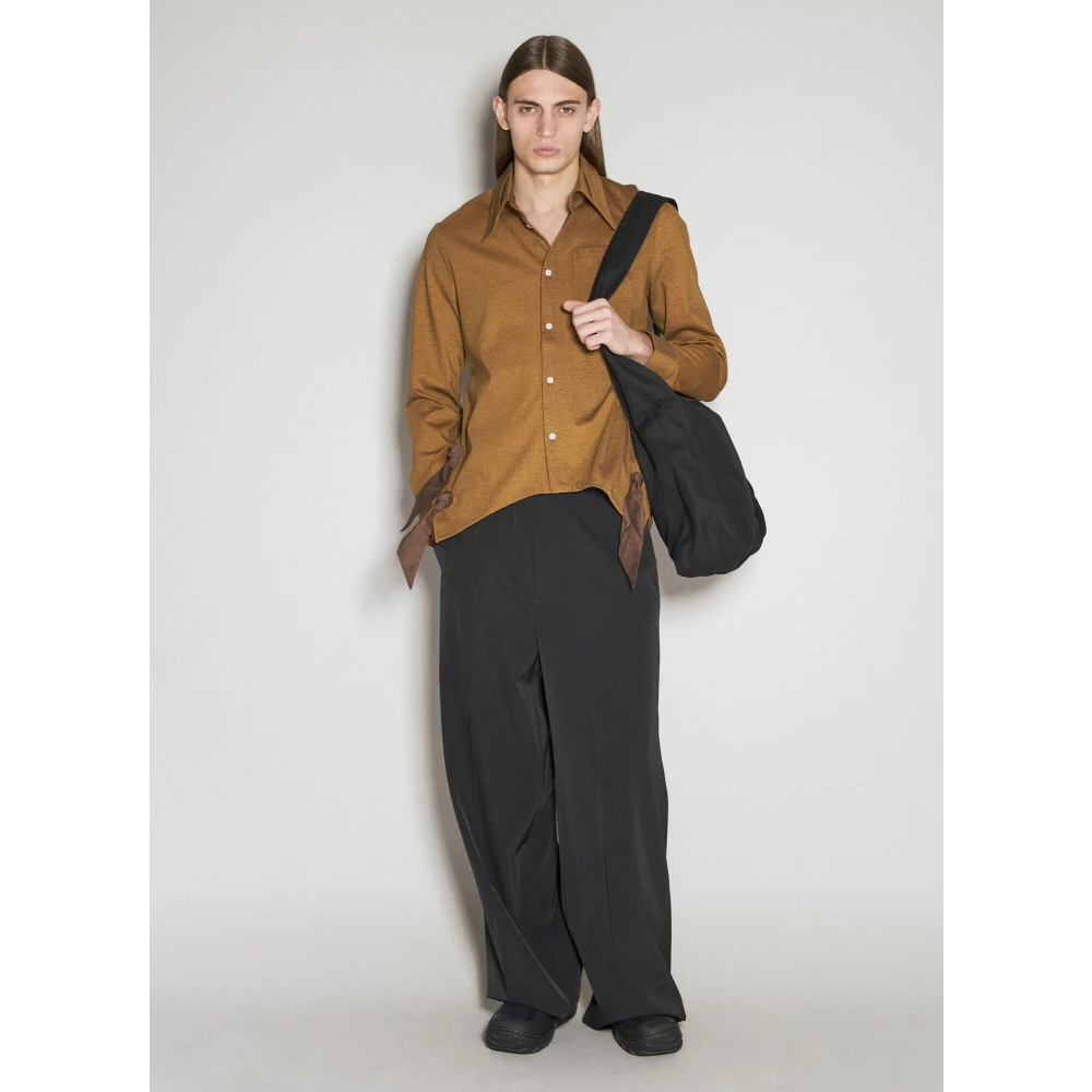 Kiko Kostadinov Shirts Brown Heren