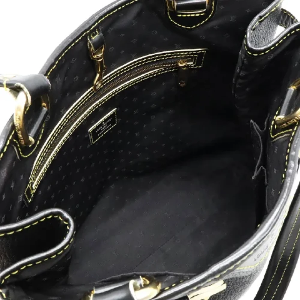 Louis Vuitton Vintage Pre-owned Leather totes Black Dames