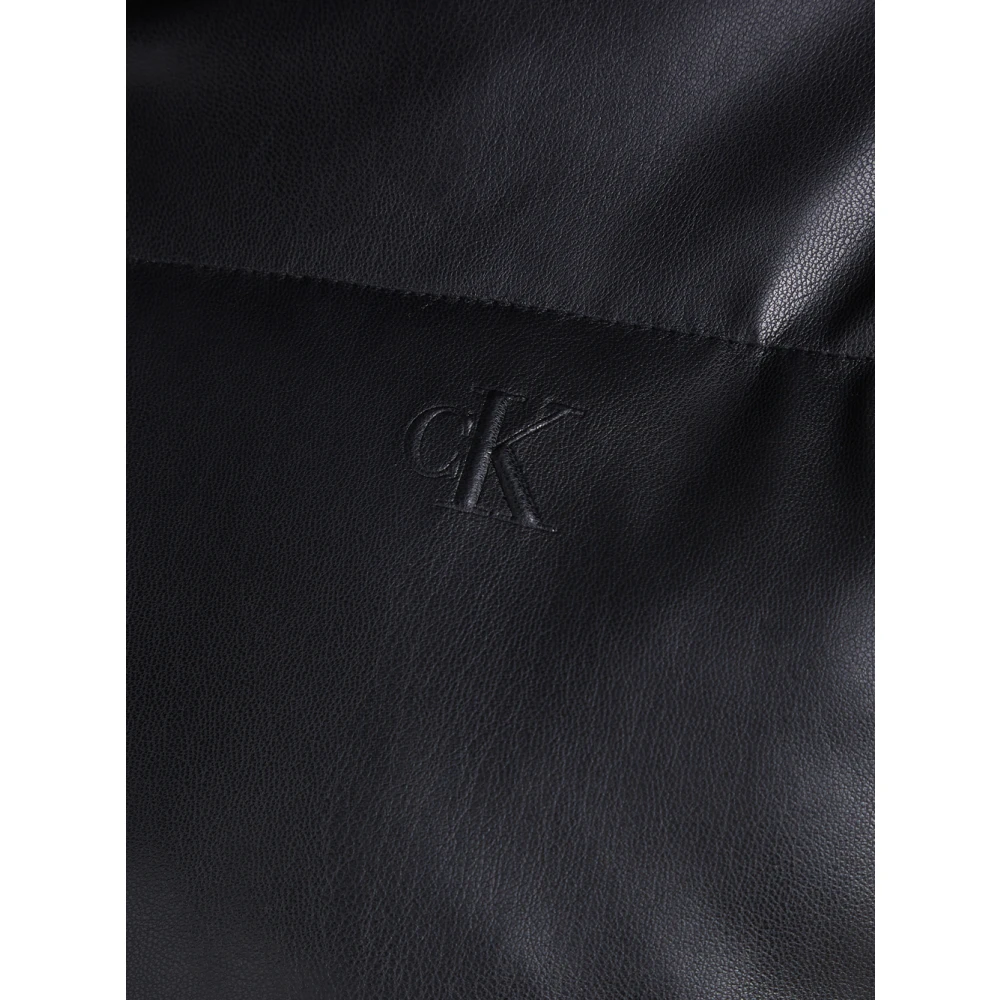 Calvin Klein Zwarte Jassen voor Mannen Black Dames