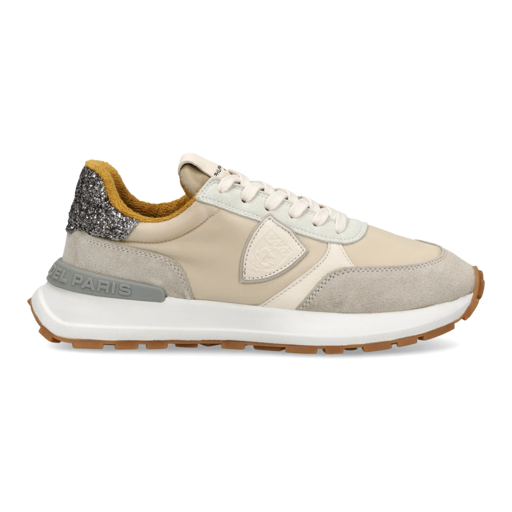 Philippe Model Women's Beige Sneakers, 6 Uk, Antibes Running