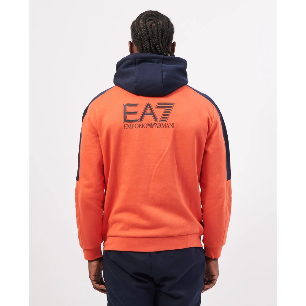Emporio Armani Sportieve Oranje Jurk met Rits Orange Heren