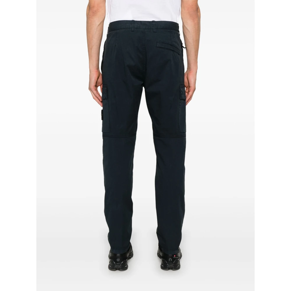 Stone Island Blauwe Casual Kleding voor Mannen Blue Heren