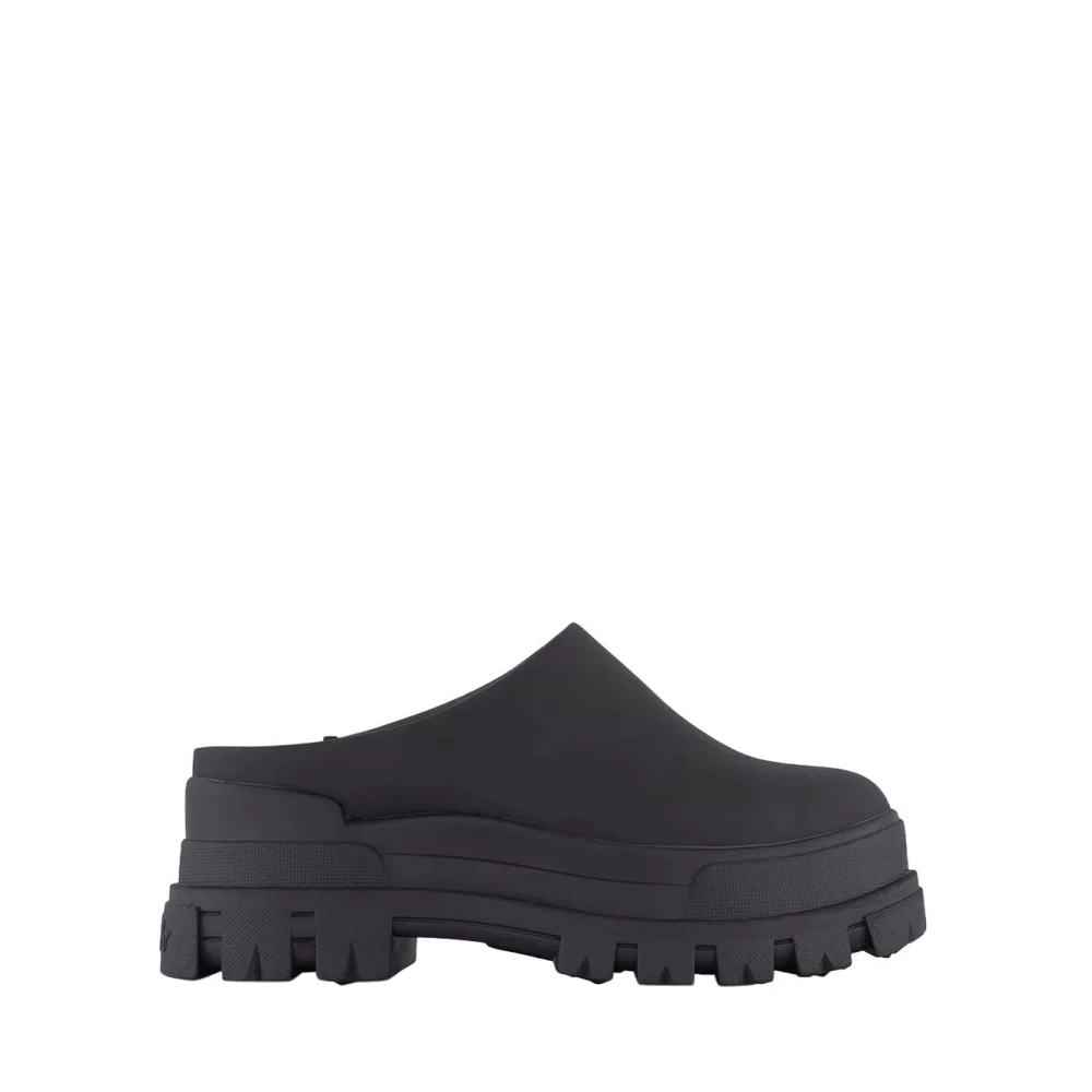 Buffalo Zwarte sandalen met synthetisch materiaal Black Dames