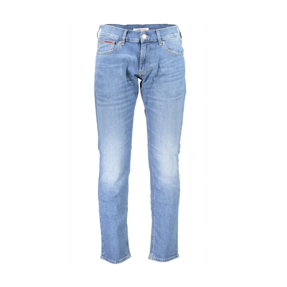 Tommy Hilfiger Men's Blue Slim-Fit Stretch Jeans