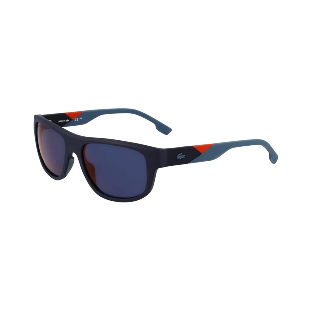 Lacoste Unisex Blue Sunglasses, 55 Mm, Authentic Glasses With Top-Notch Service