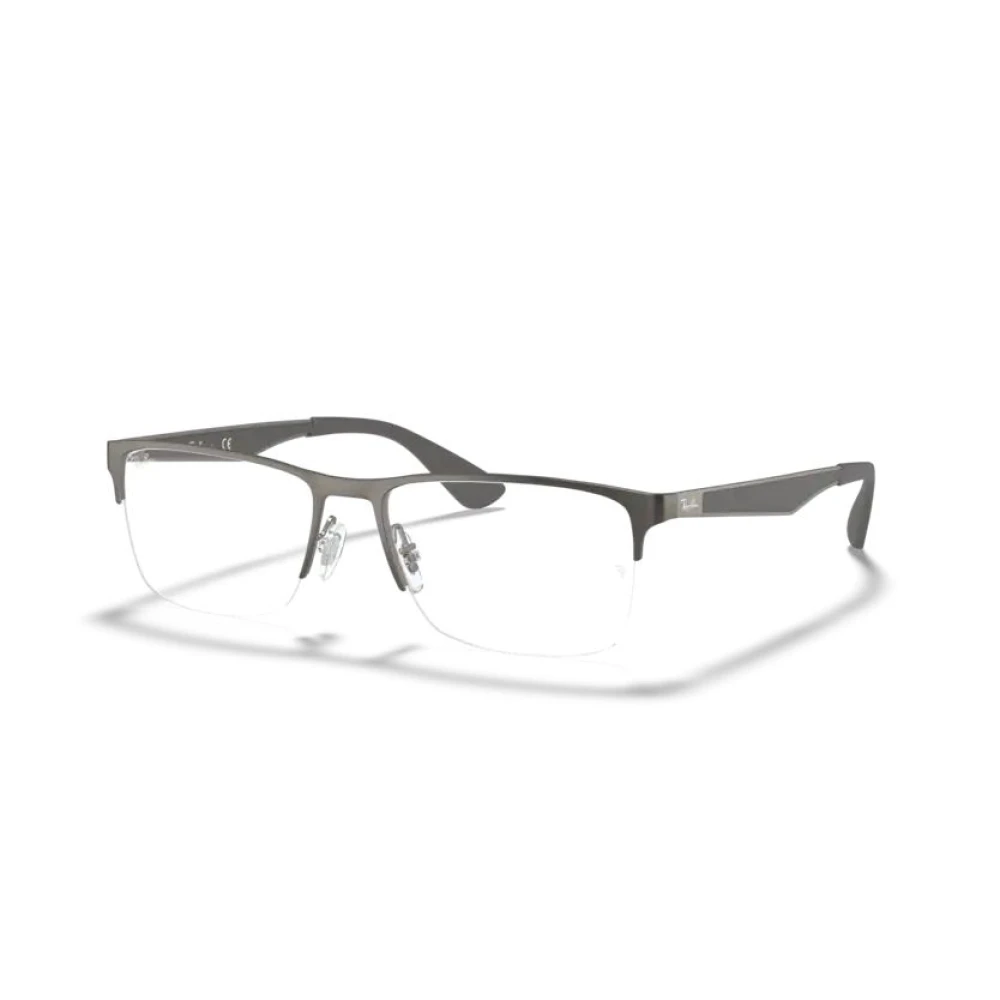 Ray-Ban Unisex Gray Glasses, 56 Mm, Optical Frame