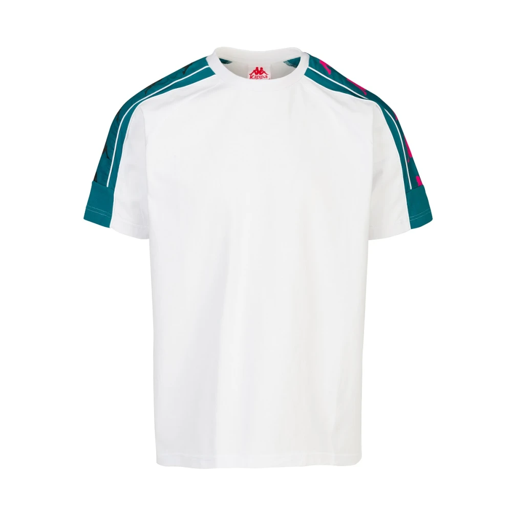 Kappa Korte Mouw T-shirt White Heren