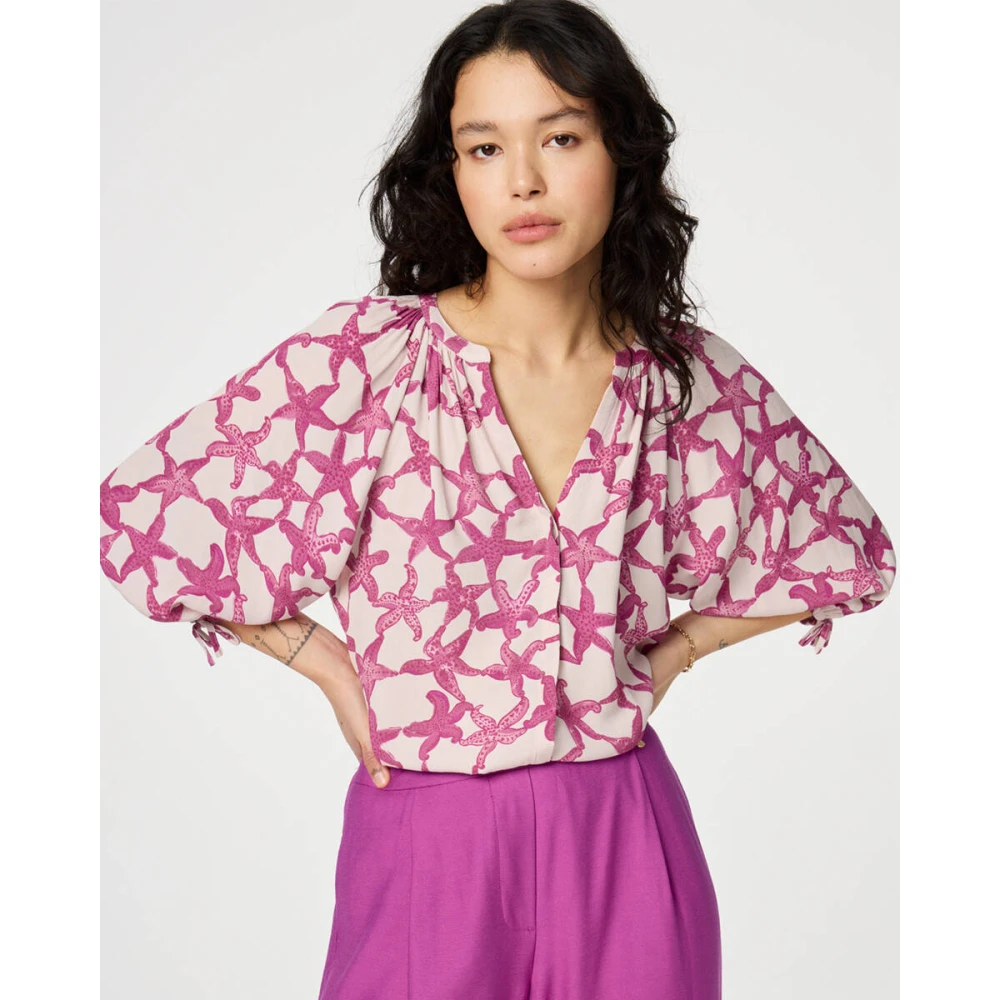 Fabienne Chapot Cooper Blouse Lange Mouw Multicolor Dames