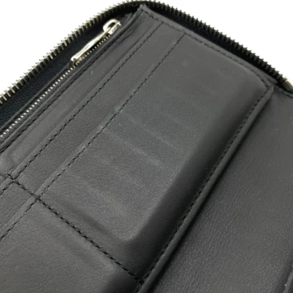 Louis Vuitton Vintage Pre-owned Canvas wallets Black Dames