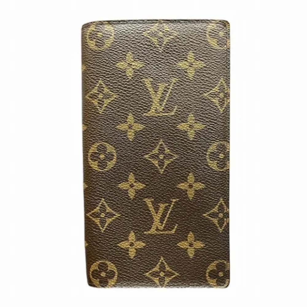 Louis Vuitton Vintage Pre-owned Canvas wallets Brown Dames