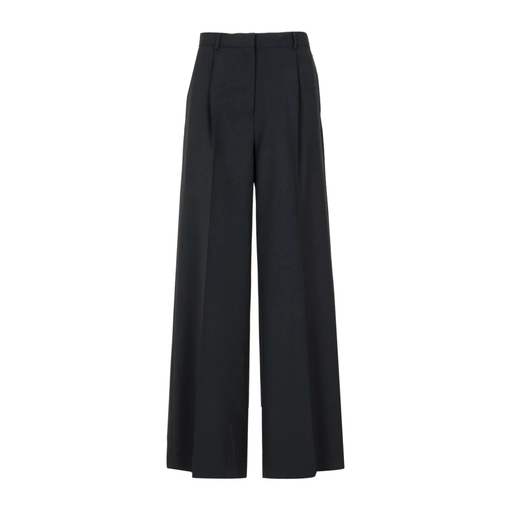 Msgm Kvinno Svart Byxor Dam, S, Vida Byxor
