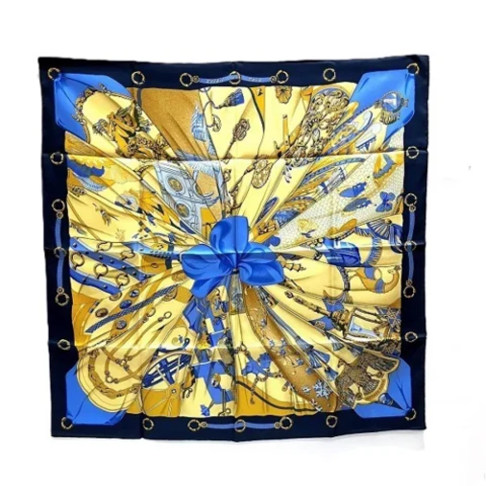 Pre-owned > Pre-owned Accessories > Pre-owned Scarves - - Hermès Vintage - Modalova