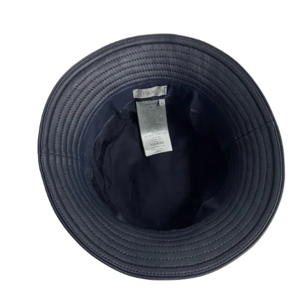 Dior Vintage Pre-owned Cotton hats Black Dames