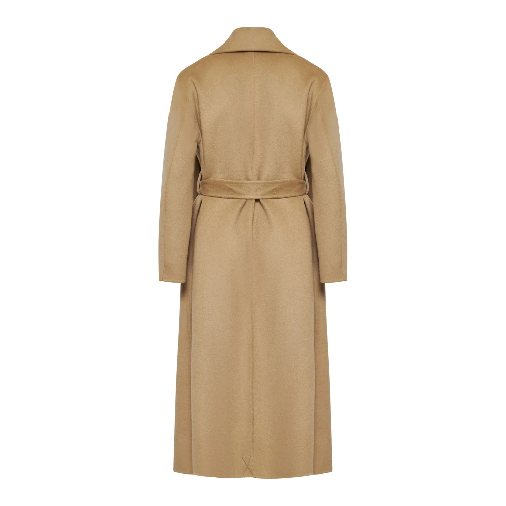 P.a.r.o.s.h. Beige Winterjas Elegante Stijl Beige Dames