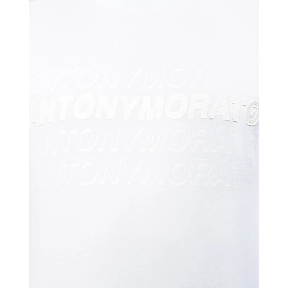 Antony Morato Heren T-shirt van katoen White Heren