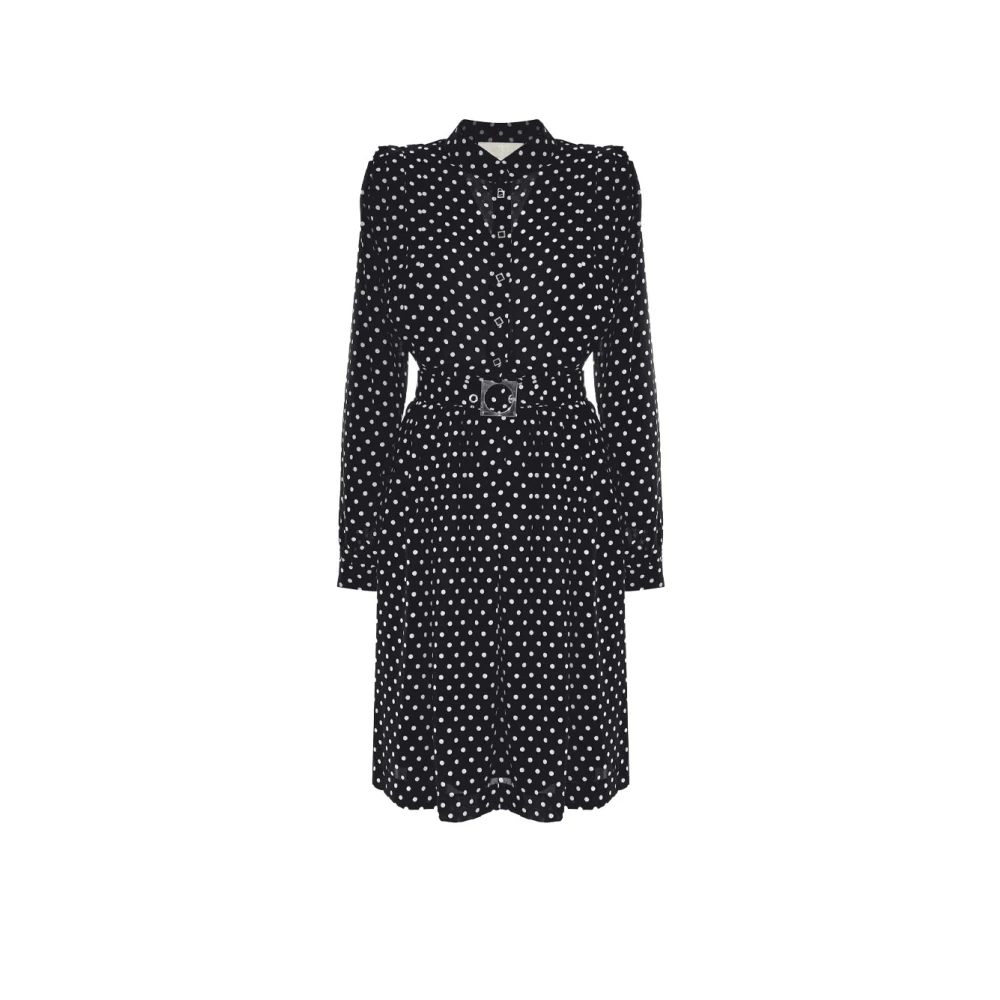 Kocca Polka Dot Midi Jurk Polyester Multicolor Dames