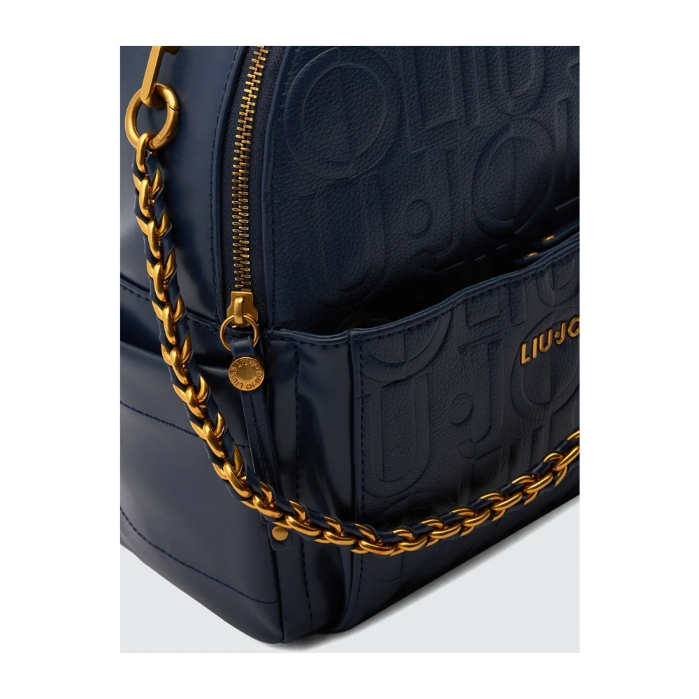 Liu Jo Stijlvolle Rugzak Blue Dames
