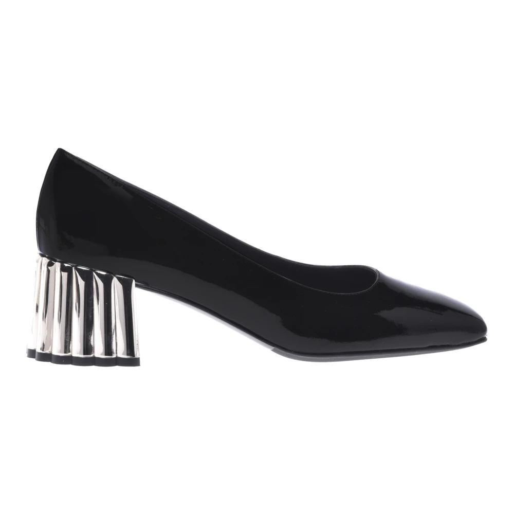 Baldinini Women's Black Pumps, 6 Uk, Patent Leather Pump