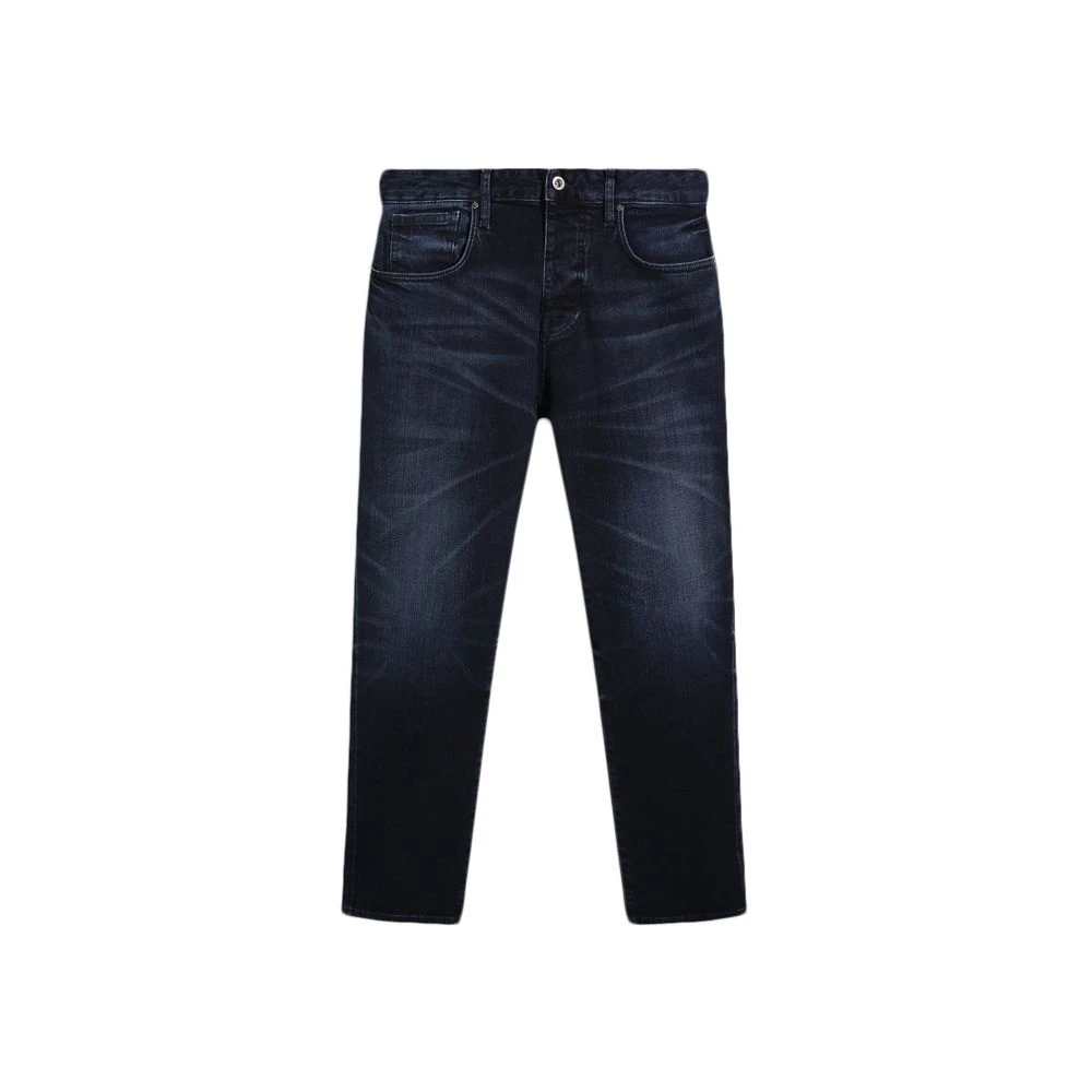 Armani Exchange Mannelijk Blauw Jeans Heren, W30, Denim, Straight Jeans