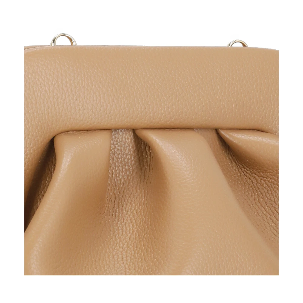 THEMOIRè Bruine vegan leren schoudertas Brown Dames