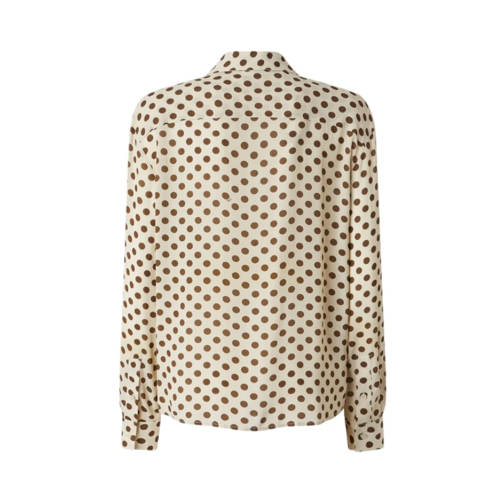 pinko Stijlvolle Polo Shirt voor Mannen Beige Dames