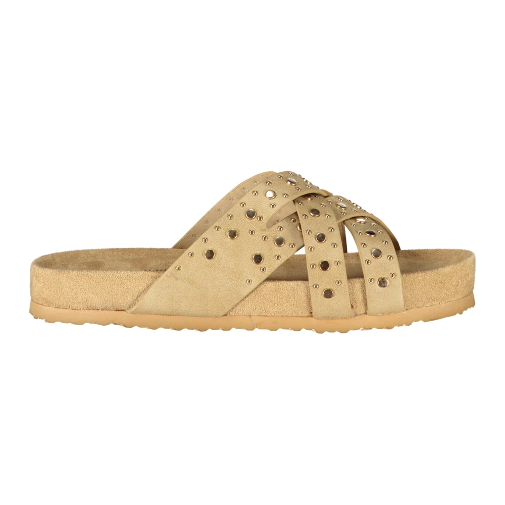 Laura Biagiotti Beige Sandal - Female - Sliders - 4 Uk - Shoes
